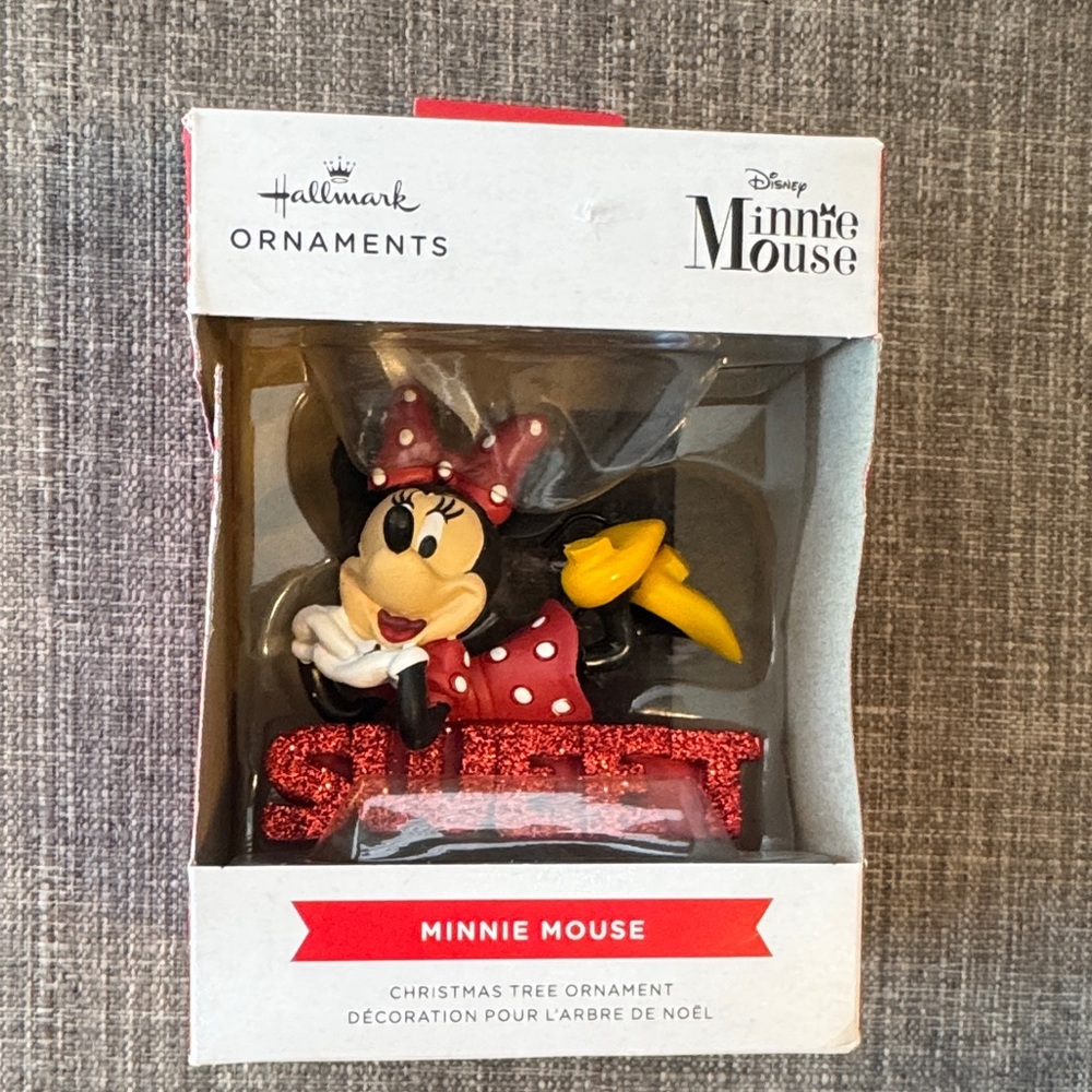 Disney Hallmark Ornament Minnie Mouse Sweet